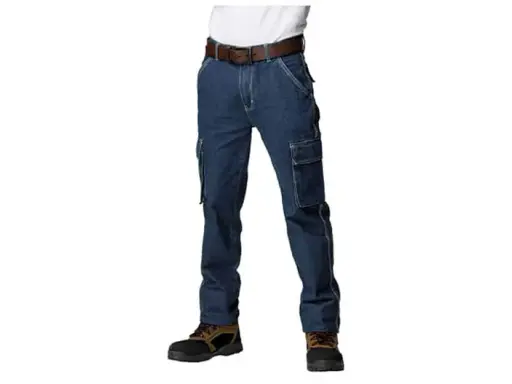 מכנס ג'ינס דגמח כחול כהה מידה 40