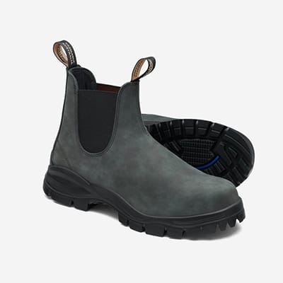 נעל בלנסטון LUG-BOOT 2238 גברים שחור ראסטיק 41 (7) BLUNDSTONE